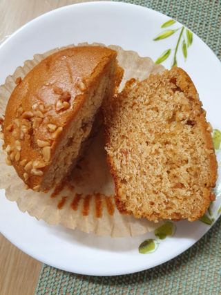 롯데제과 Vbread 포카치아식빵1개 + 미니식빵 1개 + 머핀 2개 세트 — 5점을 준 리뷰어가 2021년 9월 올린 사용 사진