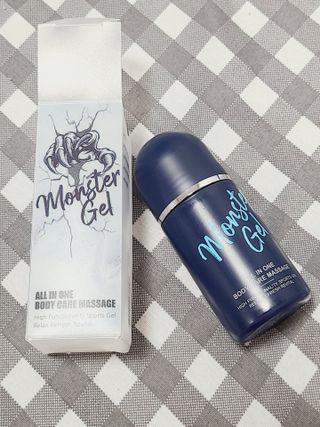 [바록스] 류현진 올인원 바디릴렉싱 몬스터겔 50ml — 4점을 준 리뷰어가 2021년 3월 올린 사용 사진