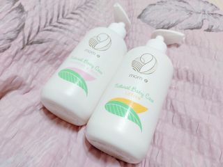 mom e 맘이 내추럴 베이비 케어 샴푸앤바스+로션 — 4점을 준 리뷰어가 2021년 1월 올린 사용 사진
