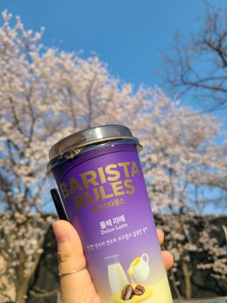 바리스타룰스 돌체 라떼 — 5점을 준 리뷰어가 2023년 4월 올린 사용 사진