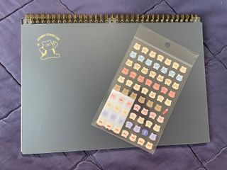 리훈 곰부 체크리스트+ 곰부 리무버블스티커 1장 — 5점을 준 리뷰어가 2021년 5월 올린 사용 사진