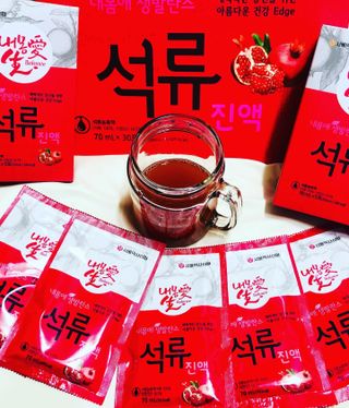 서울약사신협_내몸애생발란스석류_70ml x 30포 — 5점을 준 리뷰어가 2021년 8월 올린 사용 사진
