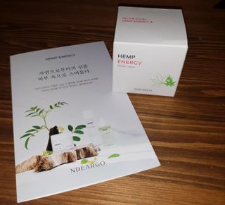 엔디어고 햄프에너지 베리어 크림 50ml — 5점을 준 리뷰어가 2022년 11월 올린 사용 사진