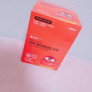 [푸름웰니스] 라바 멀티비타민 구미 36g — 5점을 준 리뷰어가 2022년 2월 올린 사용 사진