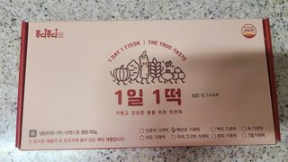 [푸디푸디] 1일1떡!  가래떡 낱개포장 아침식사 식사대용! 7종 세트 혼합 (1BOX=14개입) — 4점을 준 리뷰어가 2022년 4월 올린 사용 사진