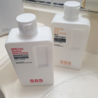 트리플에스 탈모 샴푸 275ml + 실크 트리트먼트 275ml — 5점을 준 리뷰어가 2021년 4월 올린 사용 사진