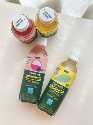 더그레잇티 콤부차 [매일유업] 더그레잇티 44kcal 콤부차 300ml *12개입 (오리지널 6개+베리리치 6개) — 5점을 준 리뷰어가 2023년 8월 올린 사용 사진