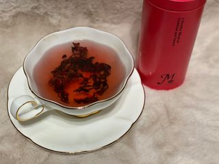 마시다 붉은 석양 빛을 담은 프리미엄 수제 블렌딩 홍차, 레드선셋블랙티 — 5점을 준 리뷰어가 2021년 3월 올린 사용 사진