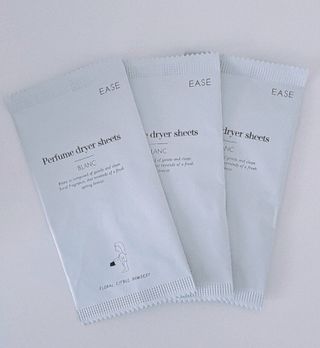 [이즈라이프코스메틱] 퍼퓸 드라이어 시트 히노끼향  or 블랑향 2중 택1 30매 — 5점을 준 리뷰어가 2021년 5월 올린 사용 사진