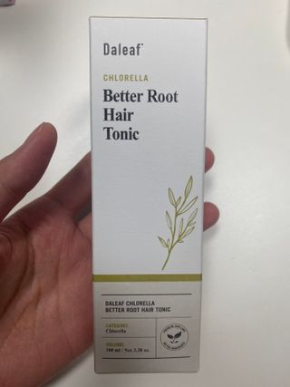 달리프 클로렐라 베러 루트 헤어토닉 100ml — 3.5점을 준 리뷰어가 2021년 4월 올린 사용 사진