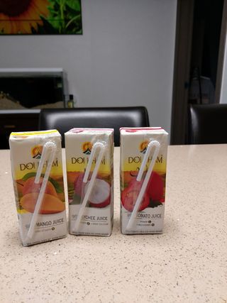 도이캄 착즙 완숙 토마토 200ml 12팩 무설탕 태국왕실 기내식주스 — 5점을 준 리뷰어가 2021년 2월 올린 사용 사진