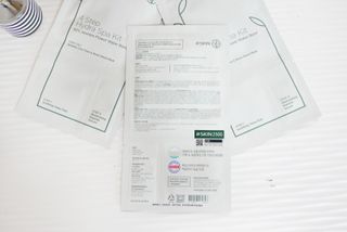 태그스킨 4스텝 주름개선 피부미백 영양 마스크팩 3개 세트(최신버전) — 4.5점을 준 리뷰어가 2022년 5월 올린 사용 사진