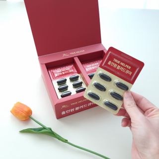 트루헬퍼 홀인원 블러드큐어 혈행+혈압+콜레스테롤 한번에 1박스 1개월 — 5점을 준 리뷰어가 2023년 2월 올린 사용 사진