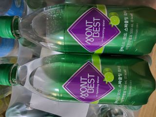 몽베스트 Montbest with Sparkling water Lime20병 — 5점을 준 리뷰어가 2022년 7월 올린 사용 사진