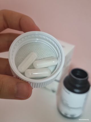 메디타민 원헌드레드 NAG — 5점을 준 리뷰어가 2021년 8월 올린 사용 사진