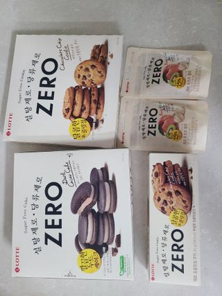 ZERO (초콜릿 칩 쿠키, 카카오 케이크, 후르츠 젤리, 아이스 콜라, 아이스 초코바) — 4점을 준 리뷰어가 2022년 6월 올린 사용 사진