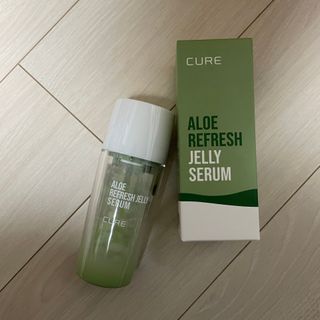 김정문알로에 큐어 큐어 알로에 리프레쉬 젤리 세럼, 큐어 알로에 하이드로 젤리 크림 — 5점을 준 리뷰어가 2021년 3월 올린 사용 사진