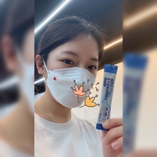서울약사신협_포스트바이오틱스패밀리_5g x 100포 — 4점을 준 리뷰어가 2021년 5월 올린 사용 사진