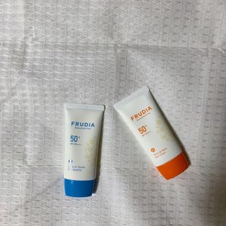 [후르디아] 혼합자차 선 에센스+톤업 선크림 2종 — 5점을 준 리뷰어가 2021년 8월 올린 사용 사진