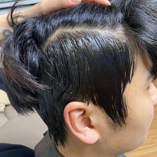 다슈코리아 다슈 포 맨 프리미엄 울트라 본드 젤 다운펌 — 4점을 준 리뷰어가 2021년 1월 올린 사용 사진