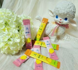 비타앤C 레몬맛, 망고맛 — 4.5점을 준 리뷰어가 2021년 4월 올린 사용 사진
