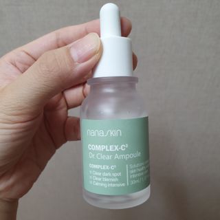 나나스킨 콤플렉스씨쓰리닥터클리어앰플 — 5점을 준 리뷰어가 2021년 9월 올린 사용 사진