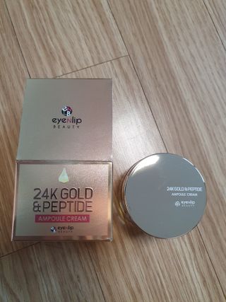 아이앤립 / EYENLIP 아이앤립 24K 골드 N 펩타이드 앰플 크림 — 5점을 준 리뷰어가 2021년 5월 올린 사용 사진