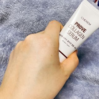 체르엠  프루브 콜라겐 앰플세럼 60ml 1병 — 5점을 준 리뷰어가 2022년 1월 올린 사용 사진