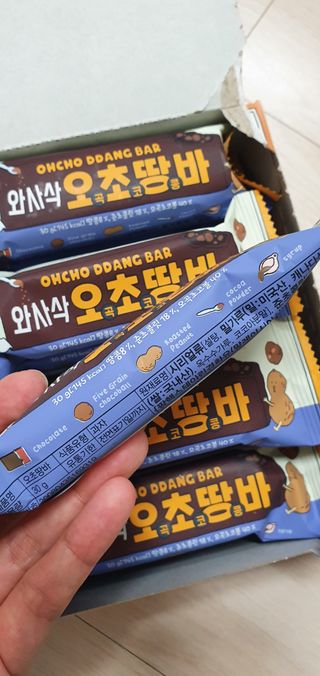 씨알푸드 씨알로 오초땅바 30G 12개입 — 5점을 준 리뷰어가 2022년 3월 올린 사용 사진