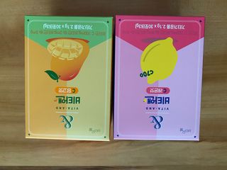 비타앤C 레몬맛, 망고맛 — 4.5점을 준 리뷰어가 2021년 6월 올린 사용 사진
