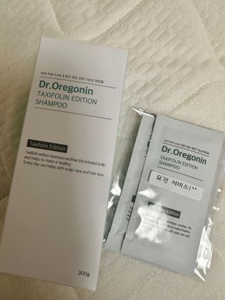(주)닥터오레고닌 닥터오레고닌 탁시폴린 에디션 샴푸 — 5점을 준 리뷰어가 2023년 7월 올린 사용 사진