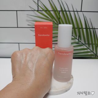 산다화 더블 이펙트 안티 링클 세럼 50ml — 5점을 준 리뷰어가 2021년 9월 올린 사용 사진