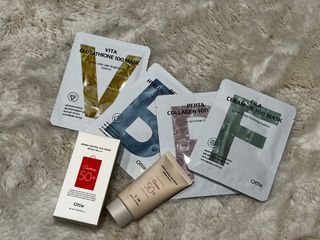 [오띠] SET_더마 컨트롤 선 크림( SPF50+ PA++++) & 100 마스크팩 x  4매 (수분/탄력/광채/장벽) — 5점을 준 리뷰어가 2022년 7월 올린 사용 사진