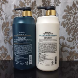 [포레스트스토리] B7 안티 헤어로스 샴푸1,000ml + 헤어팩 1,000ml — 5점을 준 리뷰어가 2021년 3월 올린 사용 사진