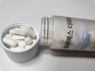 [큐라에스] 뮤신콜라겐 더마3 76.8(1개월분) — 5점을 준 리뷰어가 2023년 12월 올린 사용 사진