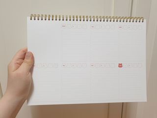 리훈 곰부 체크리스트+ 곰부 리무버블스티커 1장 — 5점을 준 리뷰어가 2021년 5월 올린 사용 사진