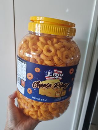 리고 치즈링 430g — 5점을 준 리뷰어가 2022년 9월 올린 사용 사진