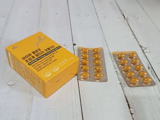 아이비웰니스 [카톡]롱비다 커큐민 강황 400mg 함유 아이비 옐로우 초임계 알티지 오메가3 KD 파마 (30캡슐) — 5점을 준 리뷰어가 2025년 5월 올린 사용 사진