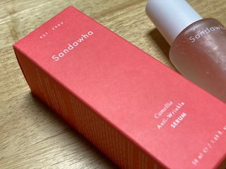 산다화 더블 이펙트 안티 링클 세럼 50ml — 5점을 준 리뷰어가 2021년 11월 올린 사용 사진