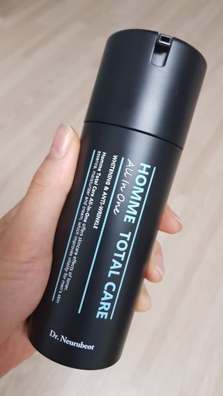 Dr.느루벗 느루벗 옴므 토탈 케어 올인원 118ml 남자 남성 스킨 로션 에센스 크림 화장품 — 4점을 준 리뷰어가 2021년 4월 올린 사용 사진
