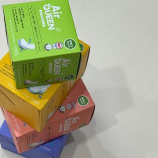 에어퀸 뉴브레스 유기농 생리대 4종 (팬티라이너 20P + 중형 10P + 대형 10P + 오버나이트 8P)_체험단 2차 — 5점을 준 리뷰어가 2024년 11월 올린 사용 사진