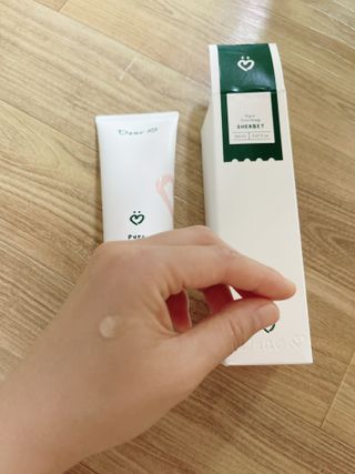 디어비 퓨어 수딩 샤벳 — 5점을 준 리뷰어가 2021년 8월 올린 사용 사진