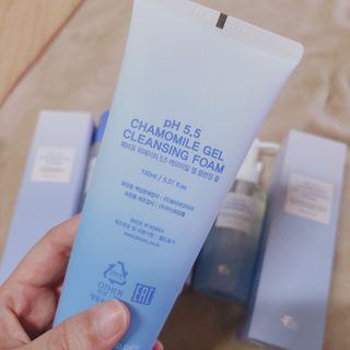 페브유 / FABYOU 페브유 pH5.5 캐모마일 젤 클렌징 폼 + 클렌징 오일 + 토너 3종 세트 — 5점을 준 리뷰어가 2021년 6월 올린 사용 사진