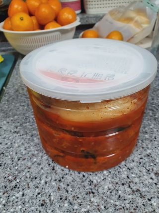 셰프애찬 알배기 겉절이 김치 1kg — 5점을 준 리뷰어가 2022년 11월 올린 사용 사진