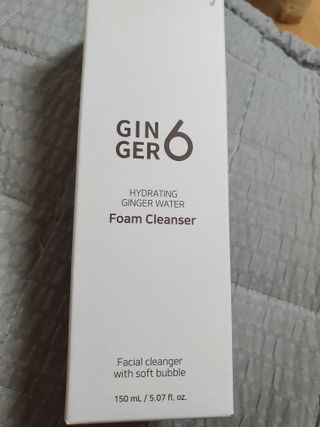 GINGER6 하이드레이팅 진저 워터 폼클렌징 — 5점을 준 리뷰어가 2021년 10월 올린 사용 사진