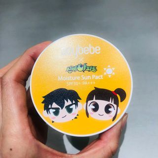 소이베베X신비아파트 모이스쳐 선팩트 SPF50+ PA+++ — 5점을 준 리뷰어가 2023년 4월 올린 사용 사진