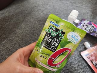 ORIHIRO 오리히로 곤약젤리 제로칼로리 130g 4종 4팩(맛별로 1팩씩) — 5점을 준 리뷰어가 2023년 3월 올린 사용 사진