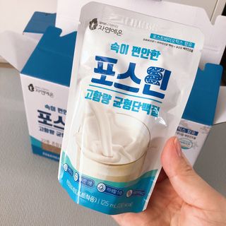 자연에온 마시는 프로틴 고함량 균형단백질 음료 포스틴 125ml 10개입 1BOX — 4점을 준 리뷰어가 2021년 4월 올린 사용 사진