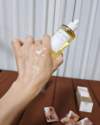 [스킨1004] 마다가스카르 센텔라 앰플 100ml — 5점을 준 리뷰어가 2024년 5월 올린 사용 사진
