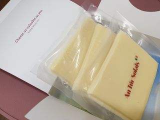앙투어솔레 아일랜드 구워먹는 치즈 100 자연 치즈 와인안주 300g(100g x 3팩) — 5점을 준 리뷰어가 2022년 8월 올린 사용 사진